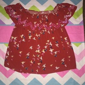 Off the shoulder top